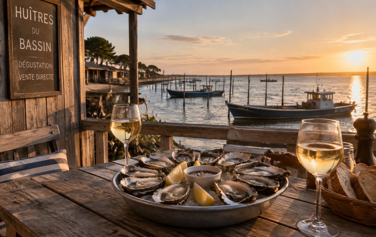Où manger des huîtres au Cap Ferret et sur le Bassin d'Arcachon — Huîtres lovers à Cap Ferret